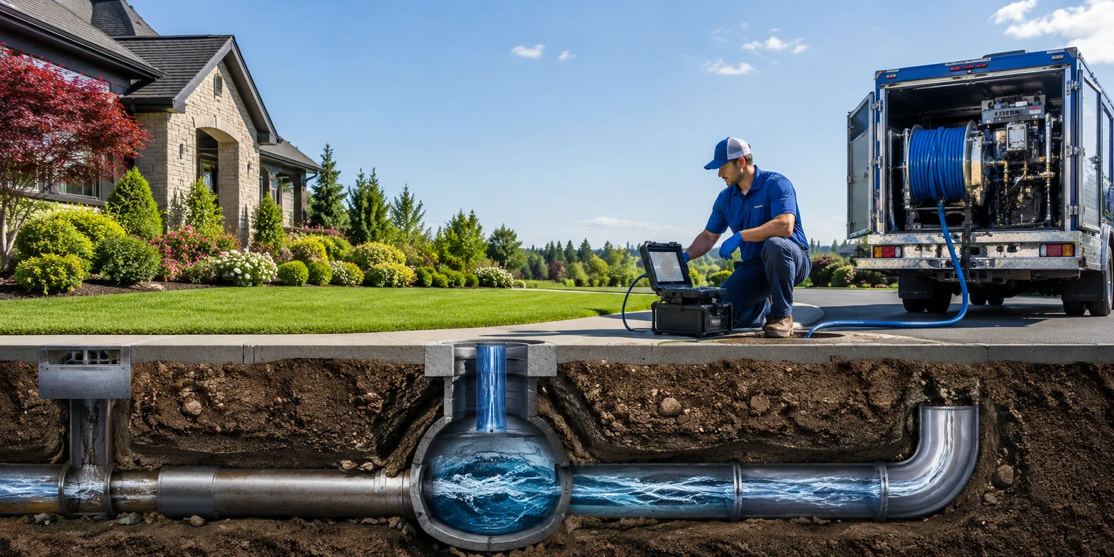 Drainage restoration information for Porters Falls, WV